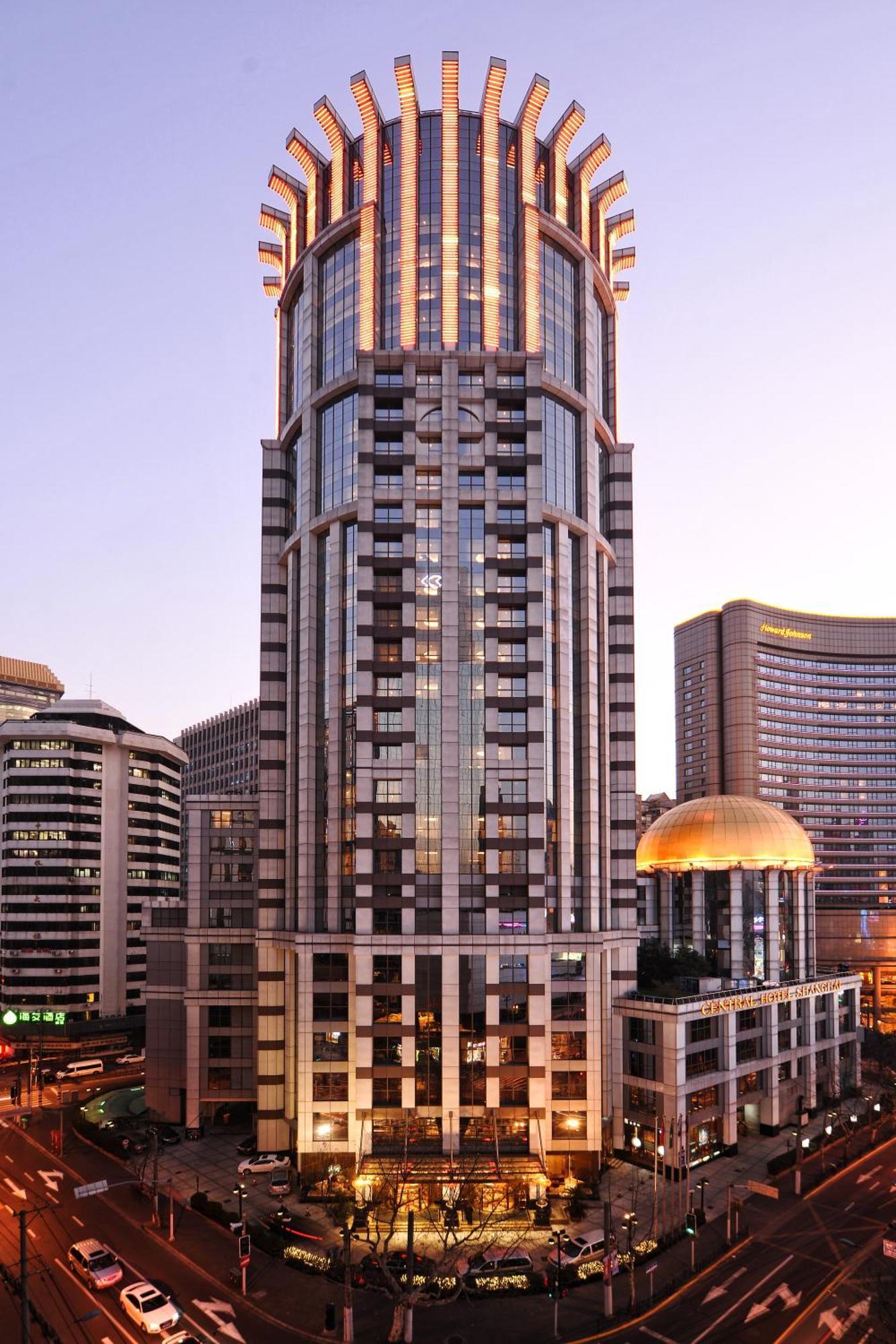 Central Hotel Shanghai - Nanjing Road Exterior foto